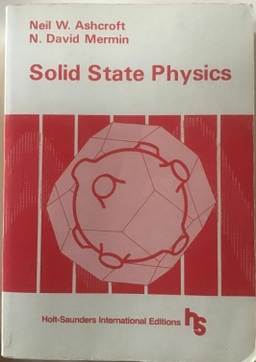 Solid state physics; Neil W. Ashcroft; 1981