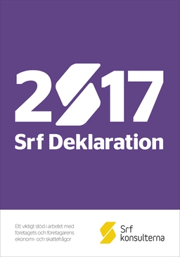Srf deklaration · 2017; Peter Nilsson; 2017
