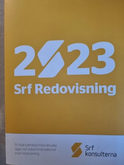 SRF redovisning · 2023; SRF konsulternas förbund, Sveriges redovisningskonsulters förbund
(tidigare namn), Sveriges redovisningskonsulters förbund; 2023