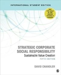 Strategic corporate social responsibility - international student edition -; David Chandler; 2019