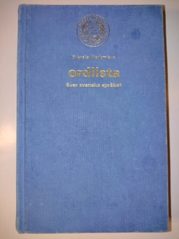 Svenska akademiens ordlista över svenska språket.; Svenska akademien; 1987