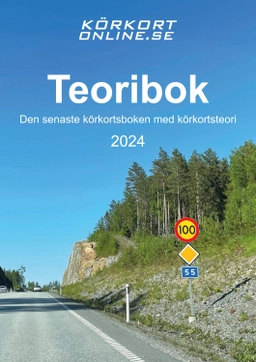 Teoribok : den senaste körkortsboken 2024 med körkortsteori; Körkortonline.se; 2024