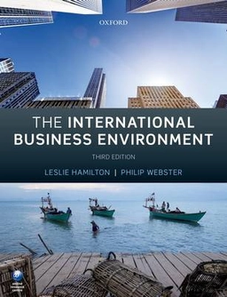 The international business environment; Leslie Hamilton; 2015