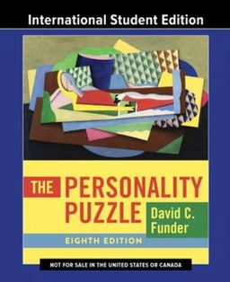 The personality puzzle; David Charles Funder; 2019