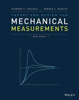 Theory and design for mechanical measurements;  R. S. Figliola; 2015