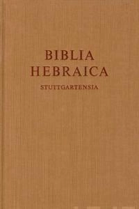 Torah, Neviʼim u-Khetuvim = Biblia Hebraica Stuttgartensia; Albrecht Alt; 1997