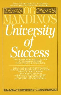 University of success; Og Mandino; 1920