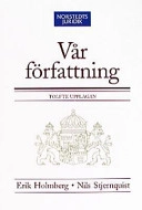 Vår författning; Erik Holmberg; 2000