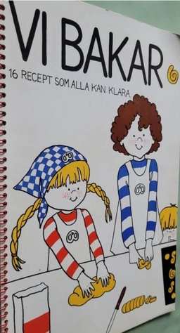 Vi bakar · 16 recept som alla kan klara, [1]; Bisse Grenert, Marianne Lilliér; 1980