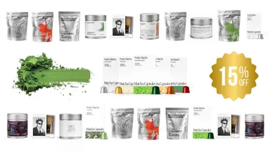 15% studentrabatt på alla produkter, Funky Matcha