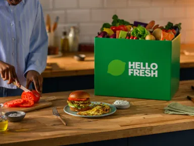 35% rabatt + gratis leverans på första beställningen, HelloFresh