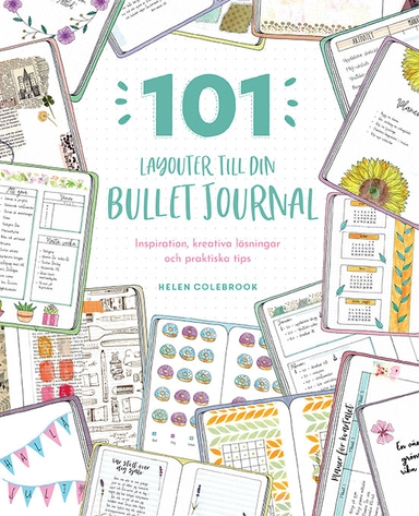101 layouter till din bullet journal; Helen Colebrook; 2021