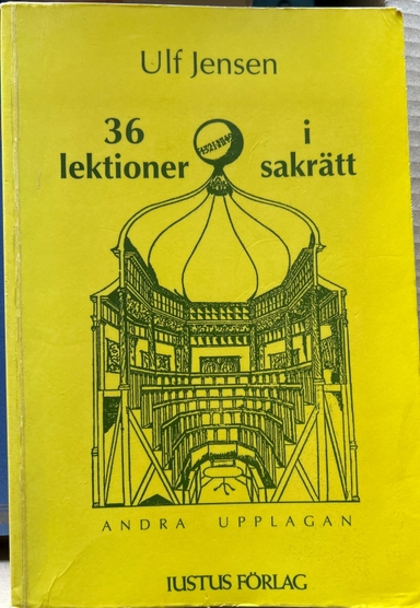 36 lektioner i sakrätt