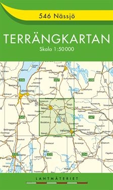 546 Nässjö Terrängkartan : 1:50000; Sverige. Lantmäteriet; 2016