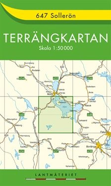 647 Sollerön Terrängkartan : 1:50000; Sverige. Lantmäteriet; 2015