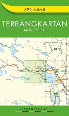692 Mörsil Terrängkartan : 1:50000; Sverige. Lantmäteriet; 2017