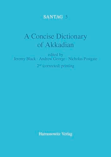 A concise dictionary of Akkadian