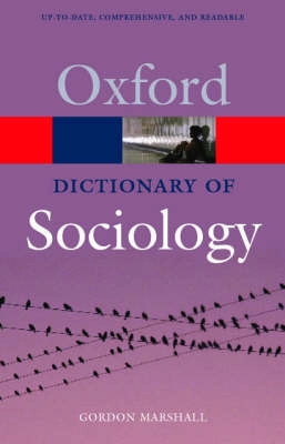 A dictionary of sociology; Gordon Marshall; 1998