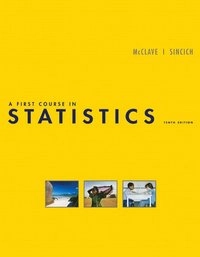 A First Course in StatisticsMyStatLab Series; James T. McClave, Terry Sincich; 2008
