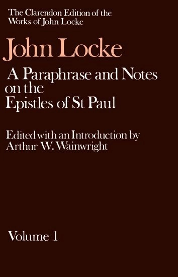 A paraphrase and notes on the Epistles of St Paul to the Galatians, 1 and 2 Corinthians, Romans, Ephesians · Vol. 1
