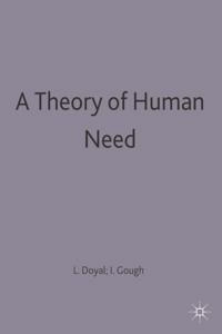 A theory of human need; Len Doyal; 1991