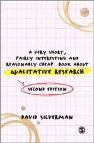 A very short, fairly interesting and reasonably cheap book about qualitative research