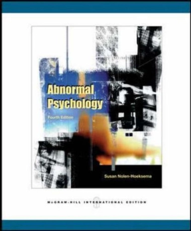 Abnormal psychology