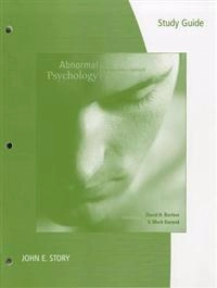 Abnormal Psychology; David Barlow, V. Durand; 2011