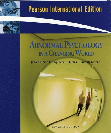 Abnormal psychology in a changing world