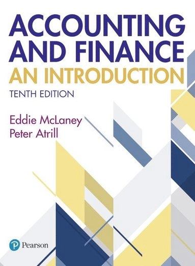 Accounting and Finance: An Introduction; Eddie McLaney; 2020