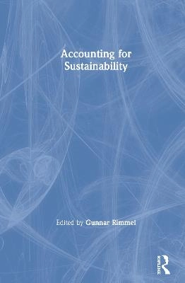 Accounting for sustainability