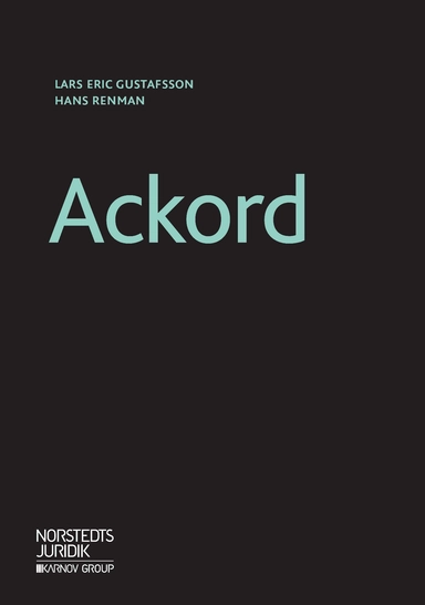 Ackord; Lars Eric Gustafsson, Hans Renman; 2018