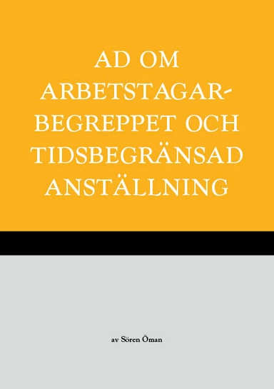 AD om arbetstagarbegreppet och tidsbegränsad anställning