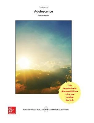 Adolescence; Laurence D. Steinberg; 2016