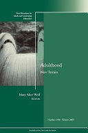 Adult Education: New Directions for Adult and Continuing Education, No. 108