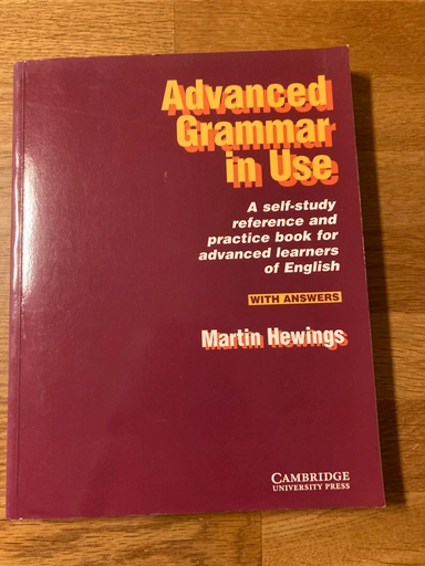 Advanced Grammar in Use With answers