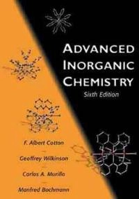 Advanced Inorganic Chemistry; F. Albert Cotton; 1999