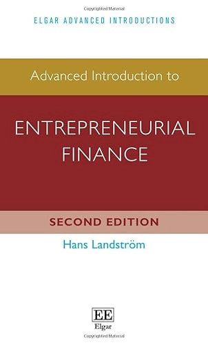 Advanced Introduction to Entrepreneurial Finance