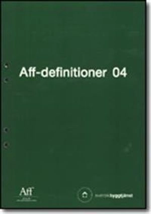 Aff-definitioner 04; Svensk byggtjänst; 2003