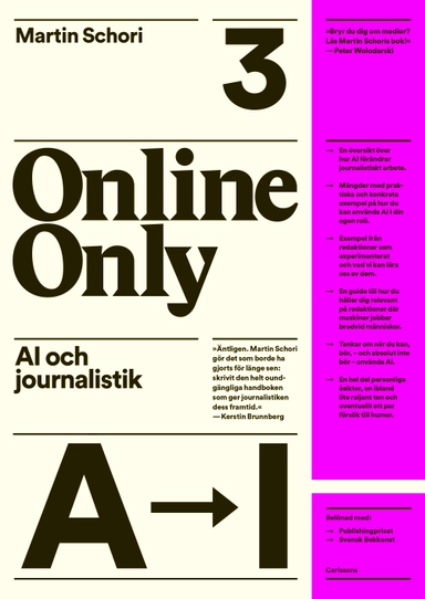 AI och journalistik - Online Only 3