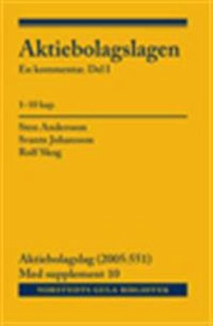 Aktiebolagslagen, del I-III : inkl s