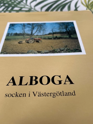 Alboga socken i Västergötland; Ingvar Kyrkander; 1996