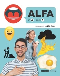 Alfa sfi A spår 1 Läsebok; Cinna Alenius; 2020