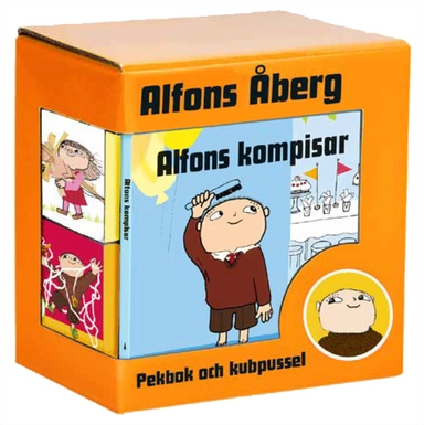Alfons kompisar: pekbok och kubpussel; Gunilla Bergström; 2022