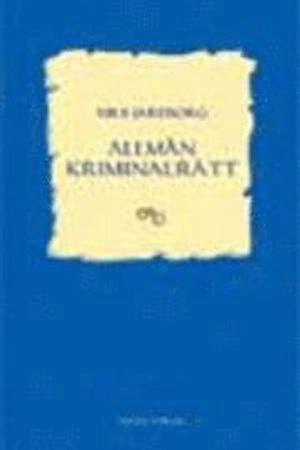 Allmän kriminalrätt