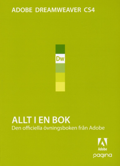 Allt i en bok Dreamweaver CS4