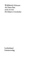 Als Vaters Bart noch rot war: ein Roman in GeschichtenVolym 816 av Sammlung LuchterhandUtgåva 382 av Ullstein Buch; Wolfdietrich Schnurre