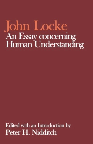 An essay concerning human understanding