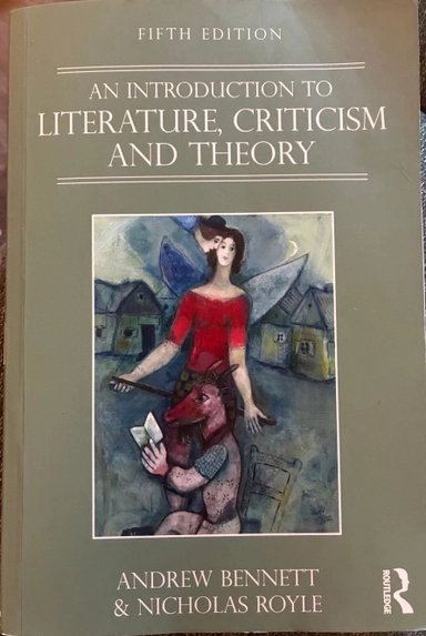 An introduction to literature, criticism and theory