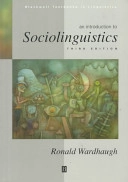 An introduction to sociolinguistics